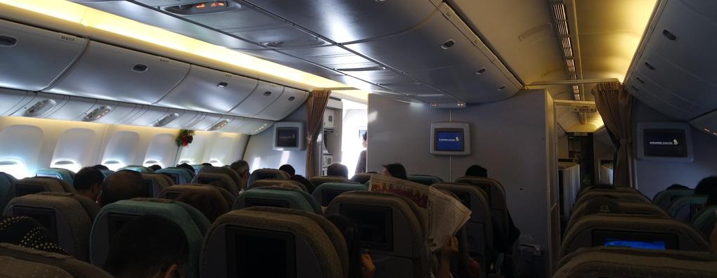 Review of Singapore Airlines flight from Istanbul to Singapore in Economy