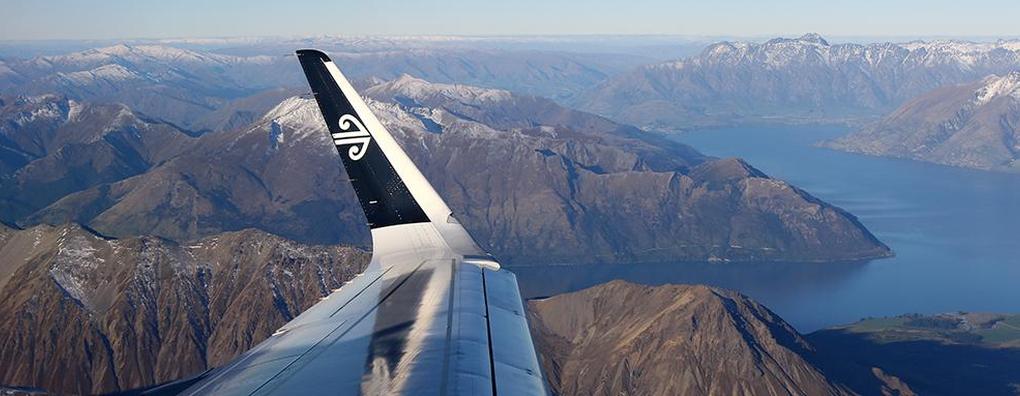 Avis Du Vol Air New Zealand Auckland → Queenstown En Economique