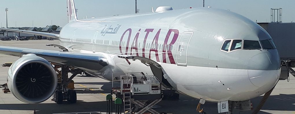 Flug München Doha Qatar Airways Heute flight-report.com