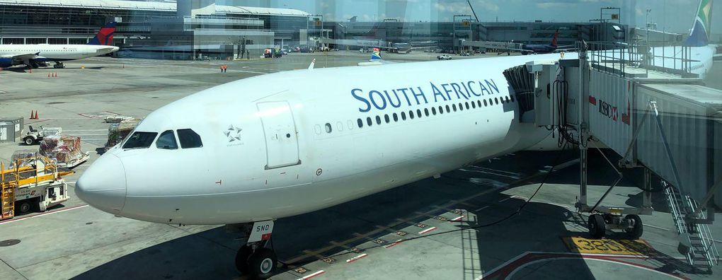 Review of South African flight from New York to Johannesburg in