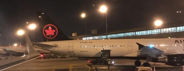 Review of Air Canada flight from Toronto to New York in Business