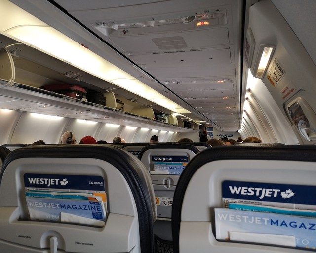 Westjet Flight From Vancouver To Kailua