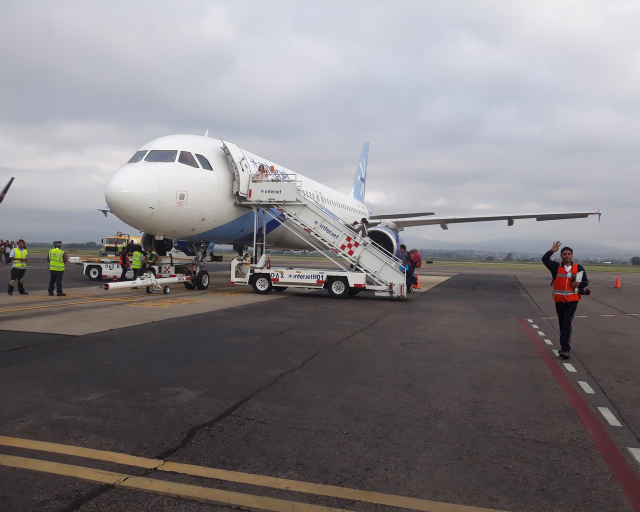 Review of Interjet flight from Oaxaca to Mexico City in Economy