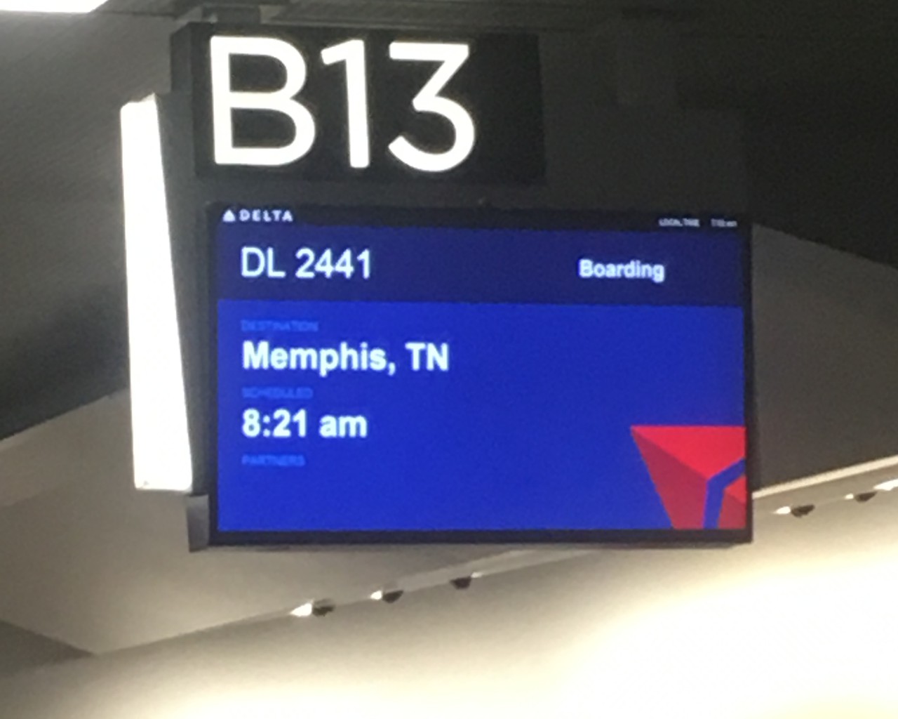 Review of Delta Air Lines flight from Atlanta to Memphis in Economy