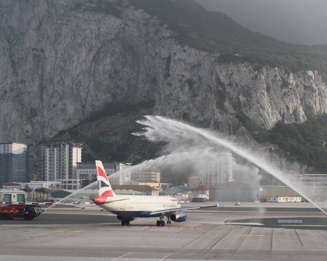 Review of British Airways flight from London to Gibraltar in Economy