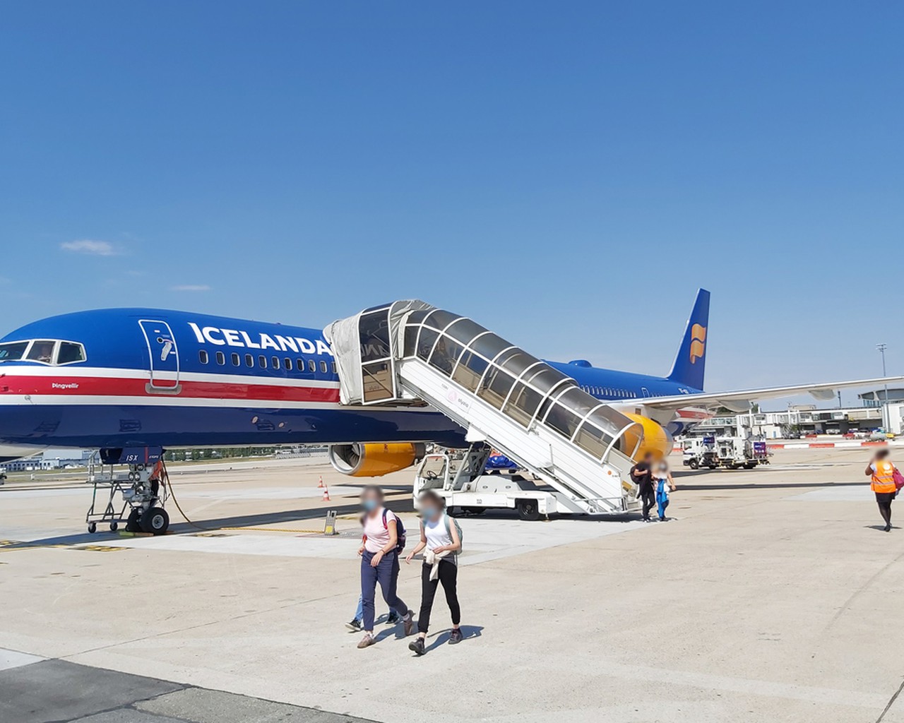 Avis du vol Icelandair Reykjavík → Paris en Economique