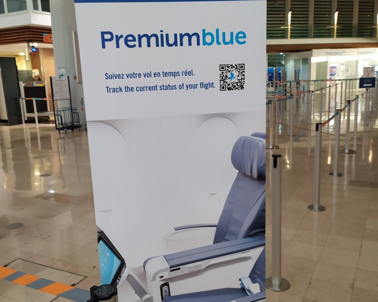 Avis du vol French bee St Denis → Paris en Premium Eco