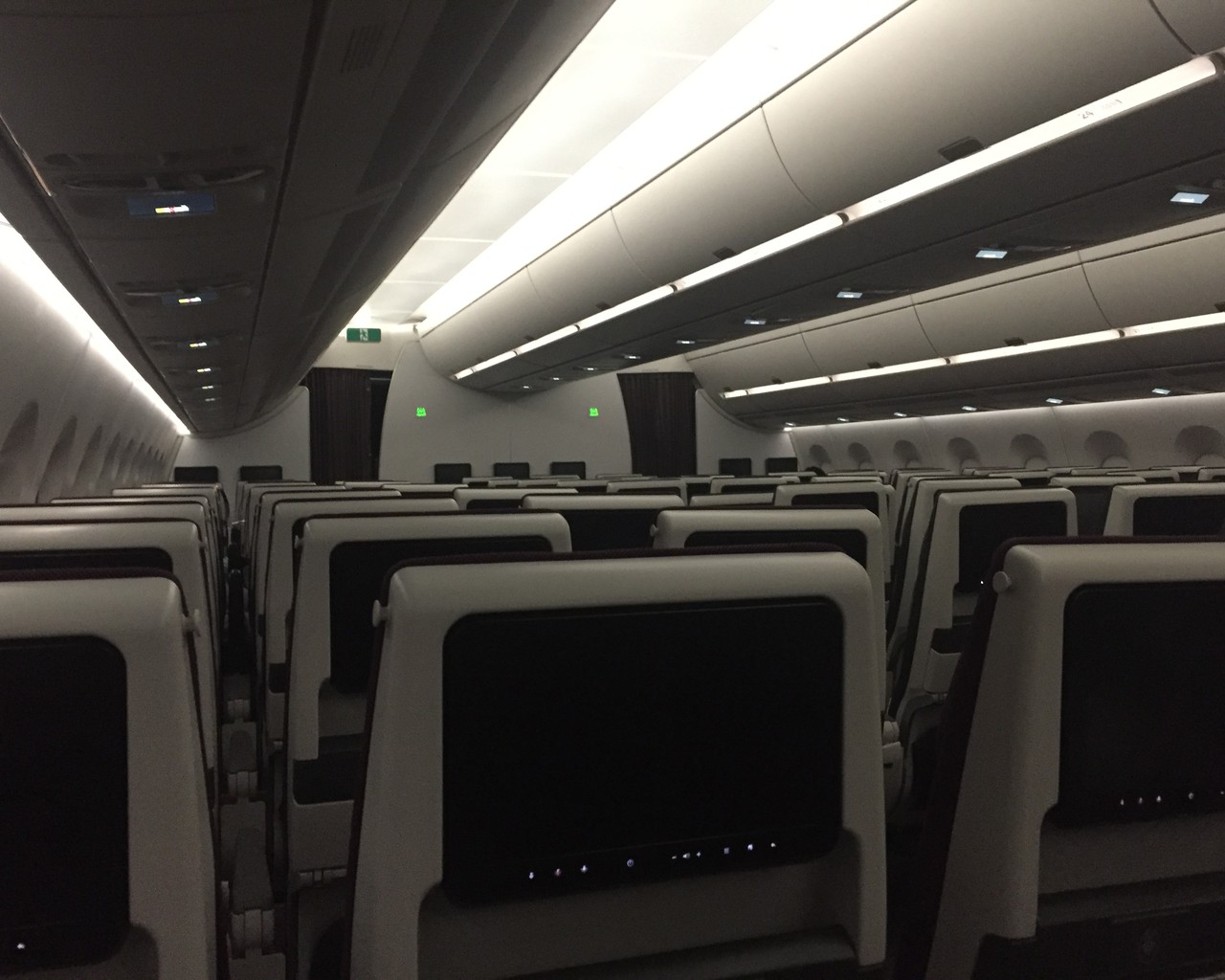 Review of Qatar Airways flight from Washington to Doha in Economy