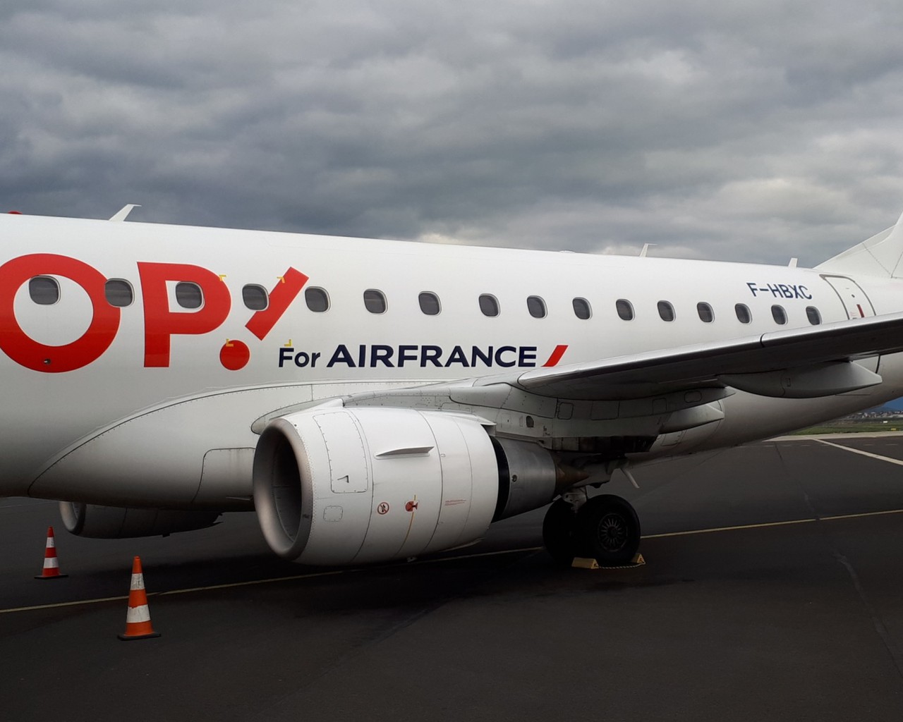Avis du vol Air France Hop ClermontFerrand → Paris en Economique