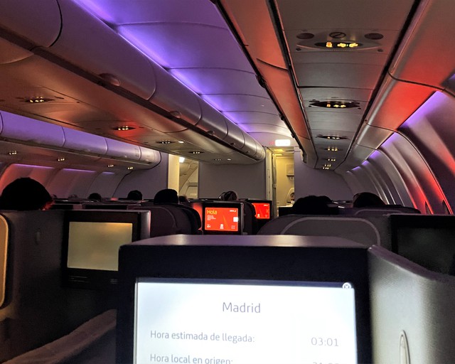 Review Of Iberia Flight From New York To Madrid In Business