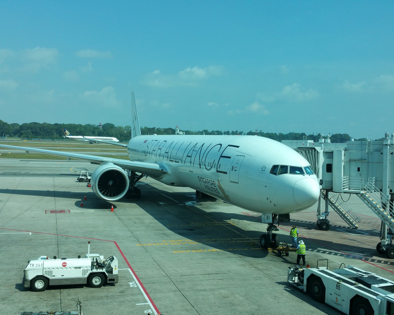 Review of Singapore Airlines flight from Singapore to Melbourne in Economy