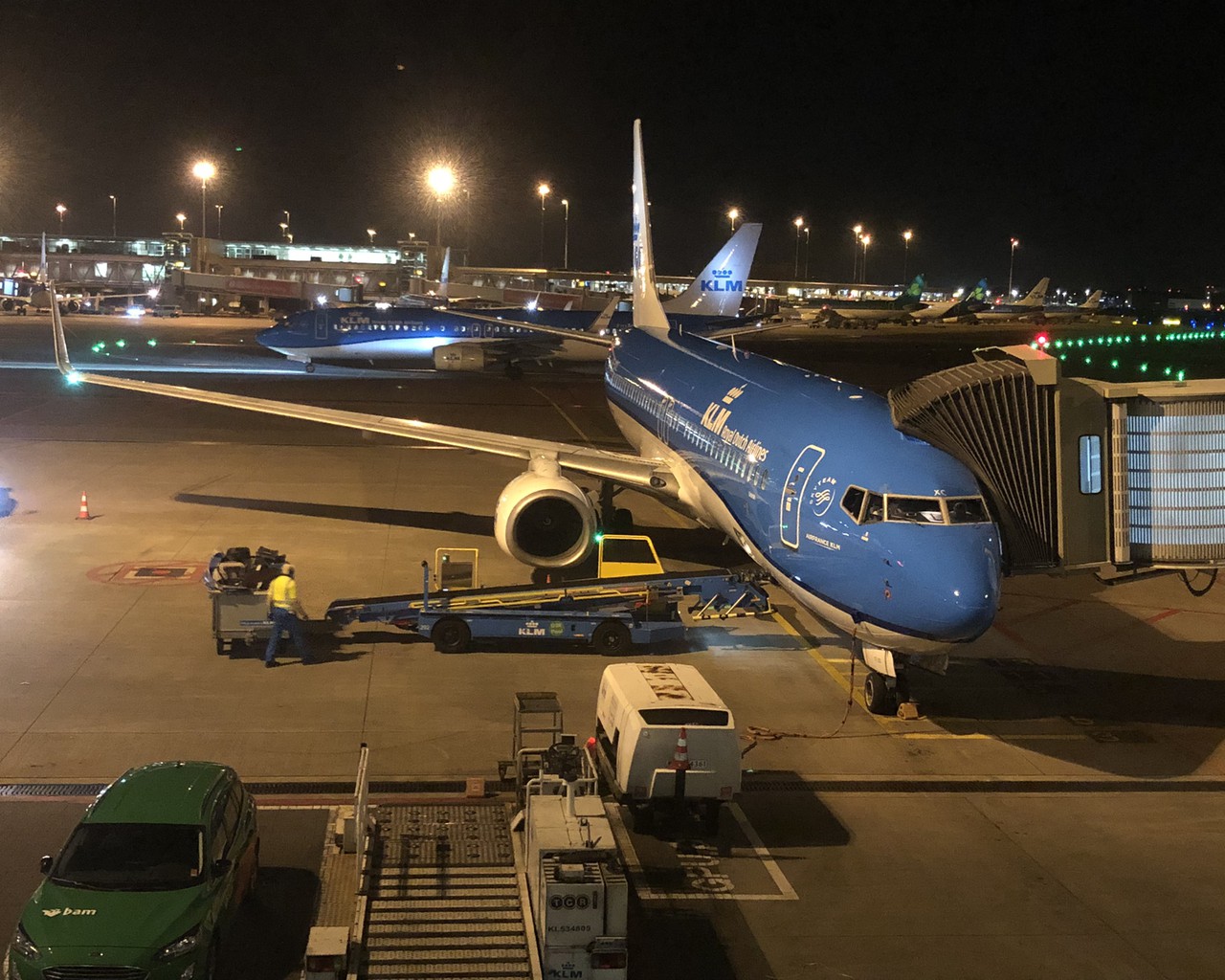 Review of KLM flight from Amsterdam to Copenhagen in Economy