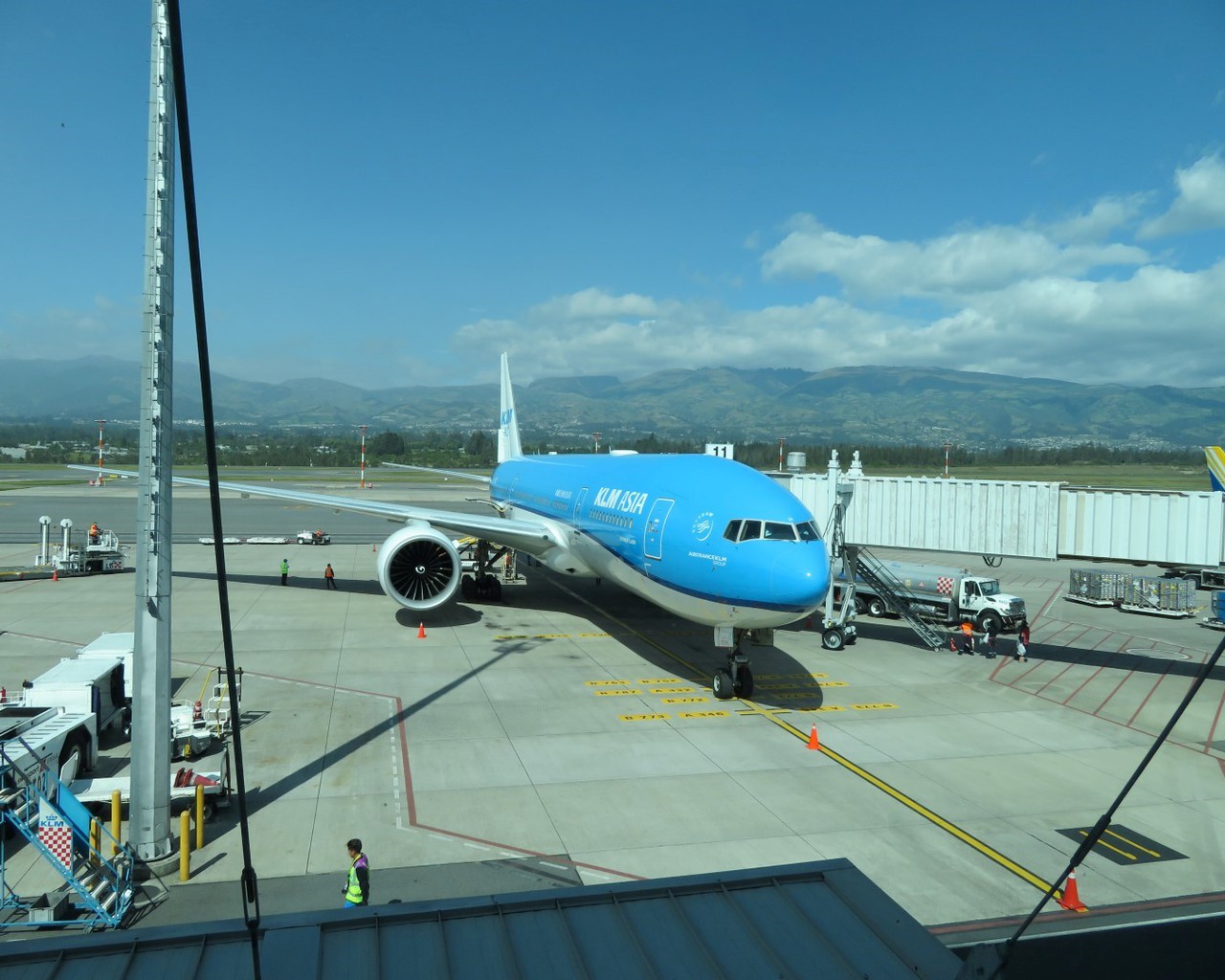 Avis du vol KLM Amsterdam → Quito en Affaires