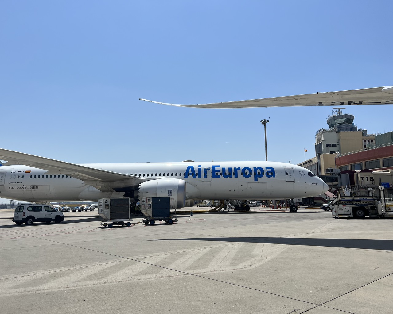 Avis du vol Air Europa Panamá City → Madrid en Economique