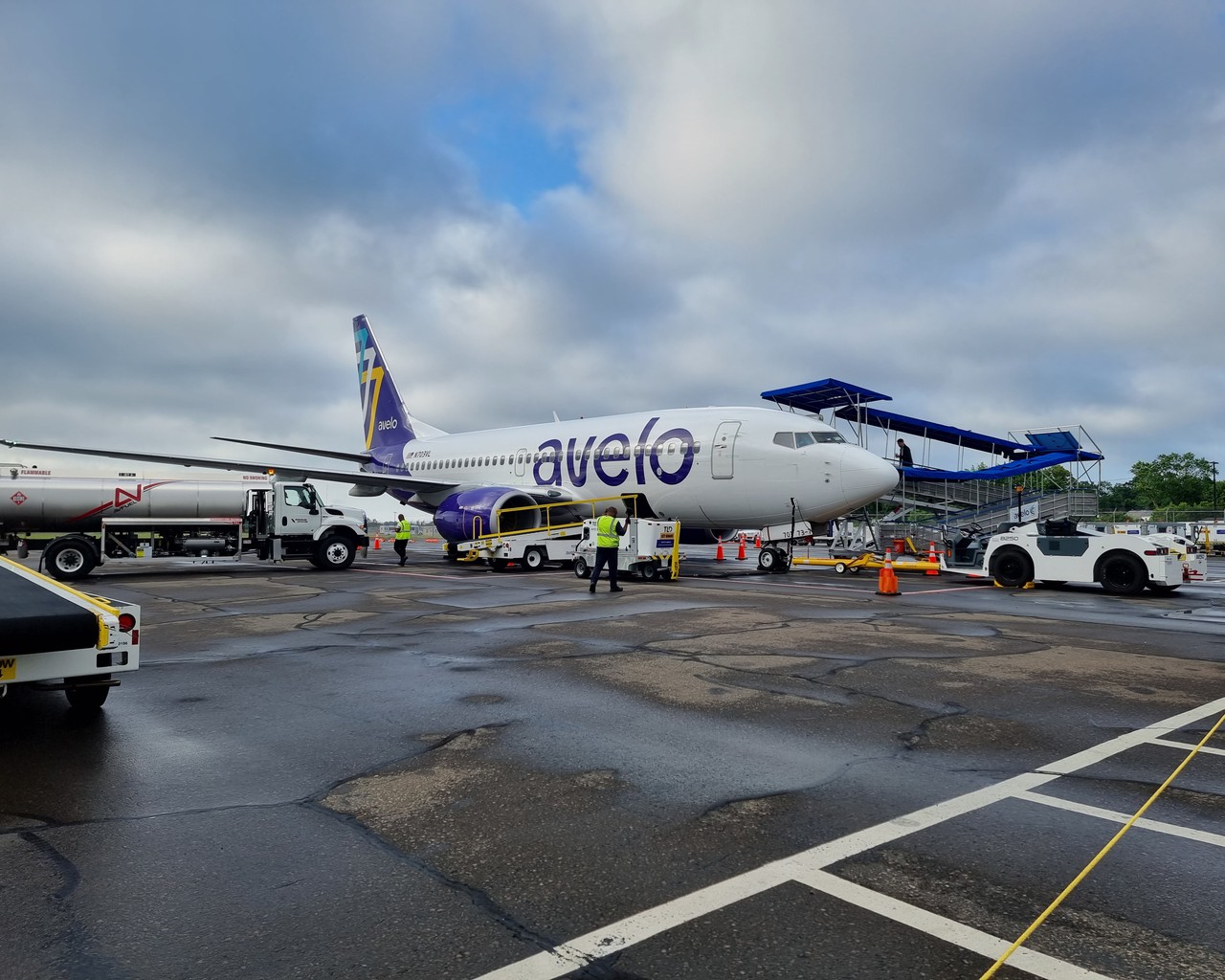Review of Avelo Airlines flight from New Haven to Baltimore in Economy