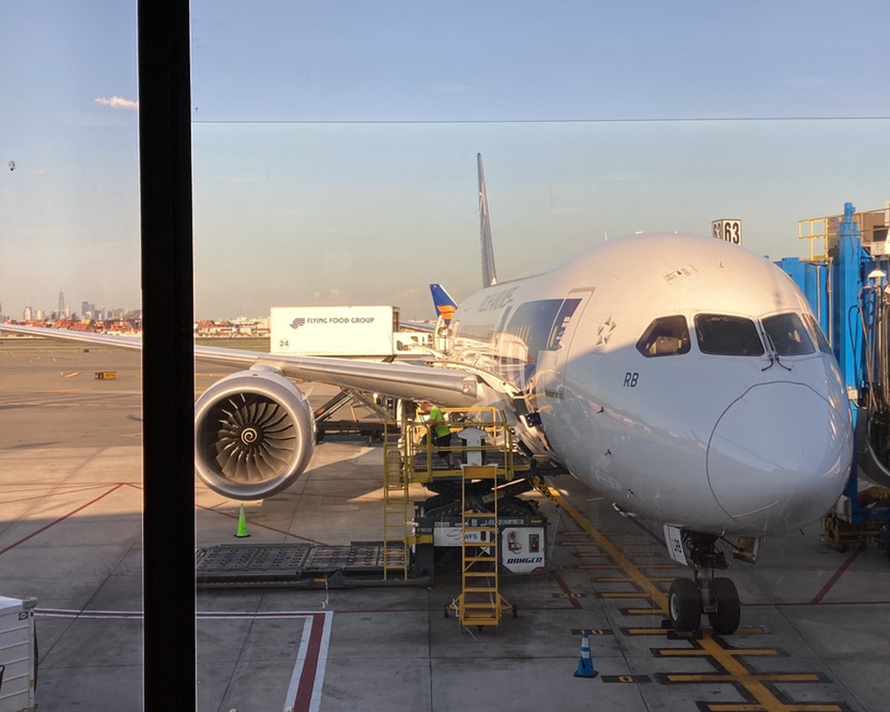 Review of LOT Polish flight from Newark to Kraków in Economy