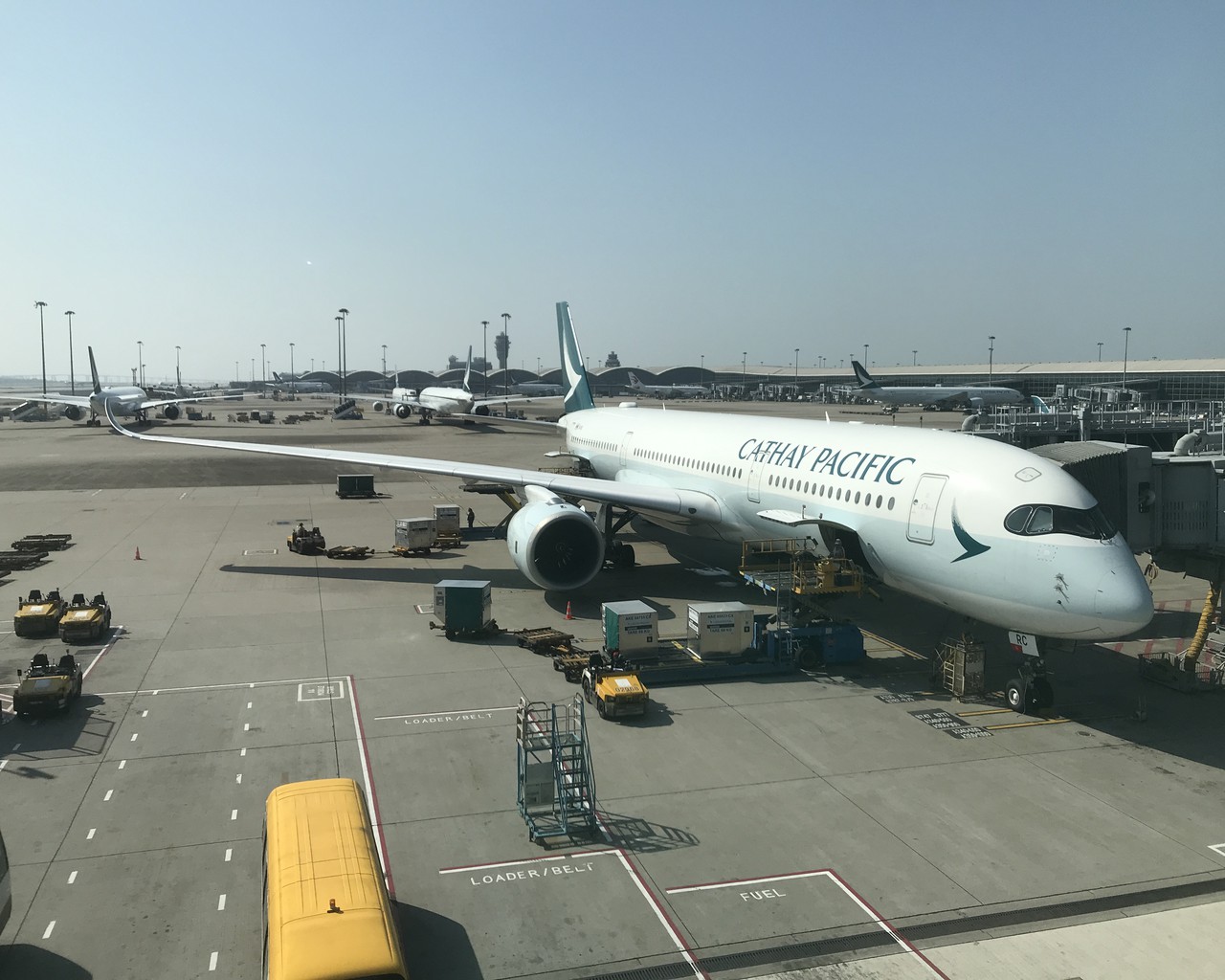 Review of Cathay Pacific flight from Hong Kong to Seoul in Economy Review of Cathay Pacific flight from Hong Kong to Seoul in Economy