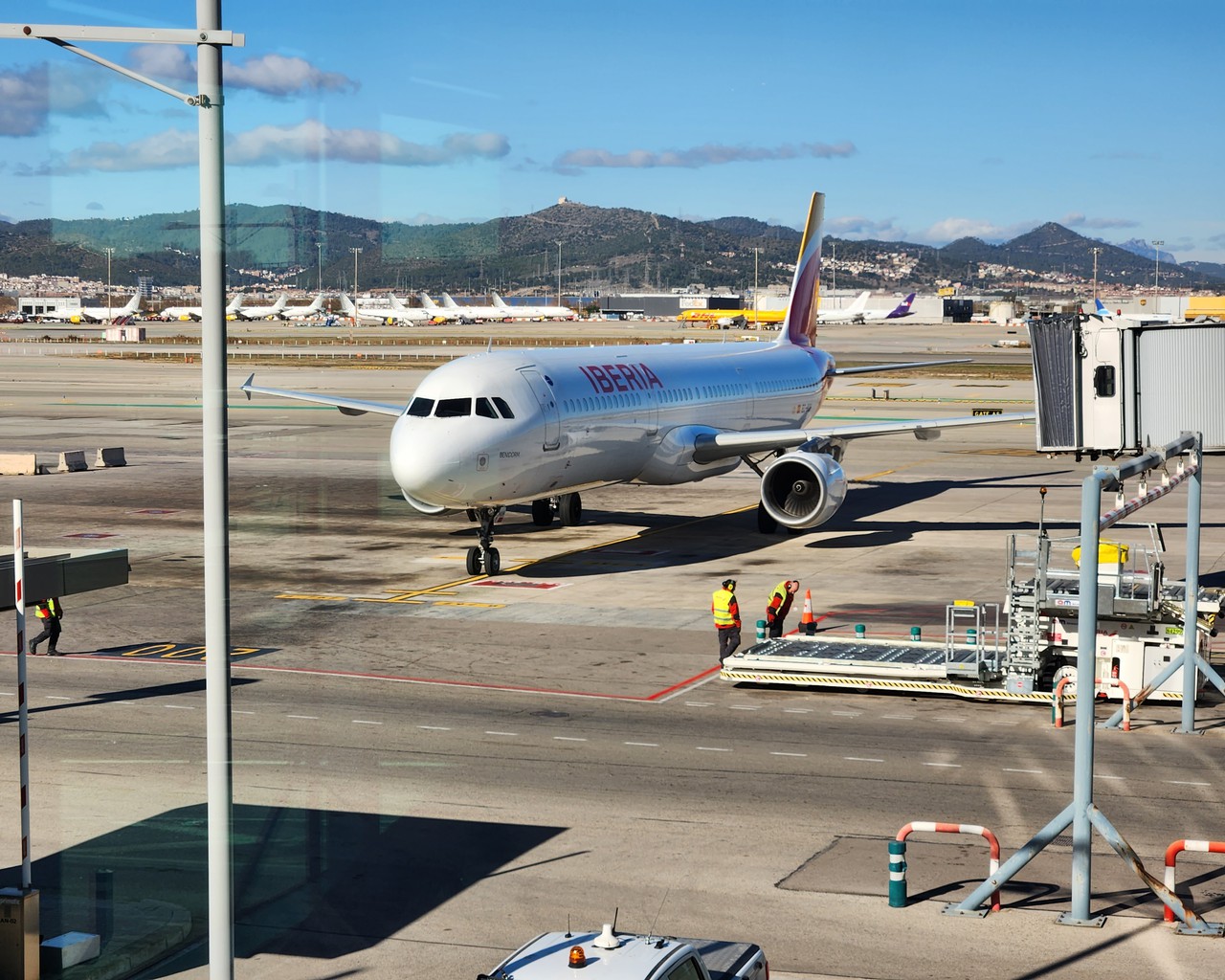 Review of Iberia flight from Barcelona to Madrid in Economy