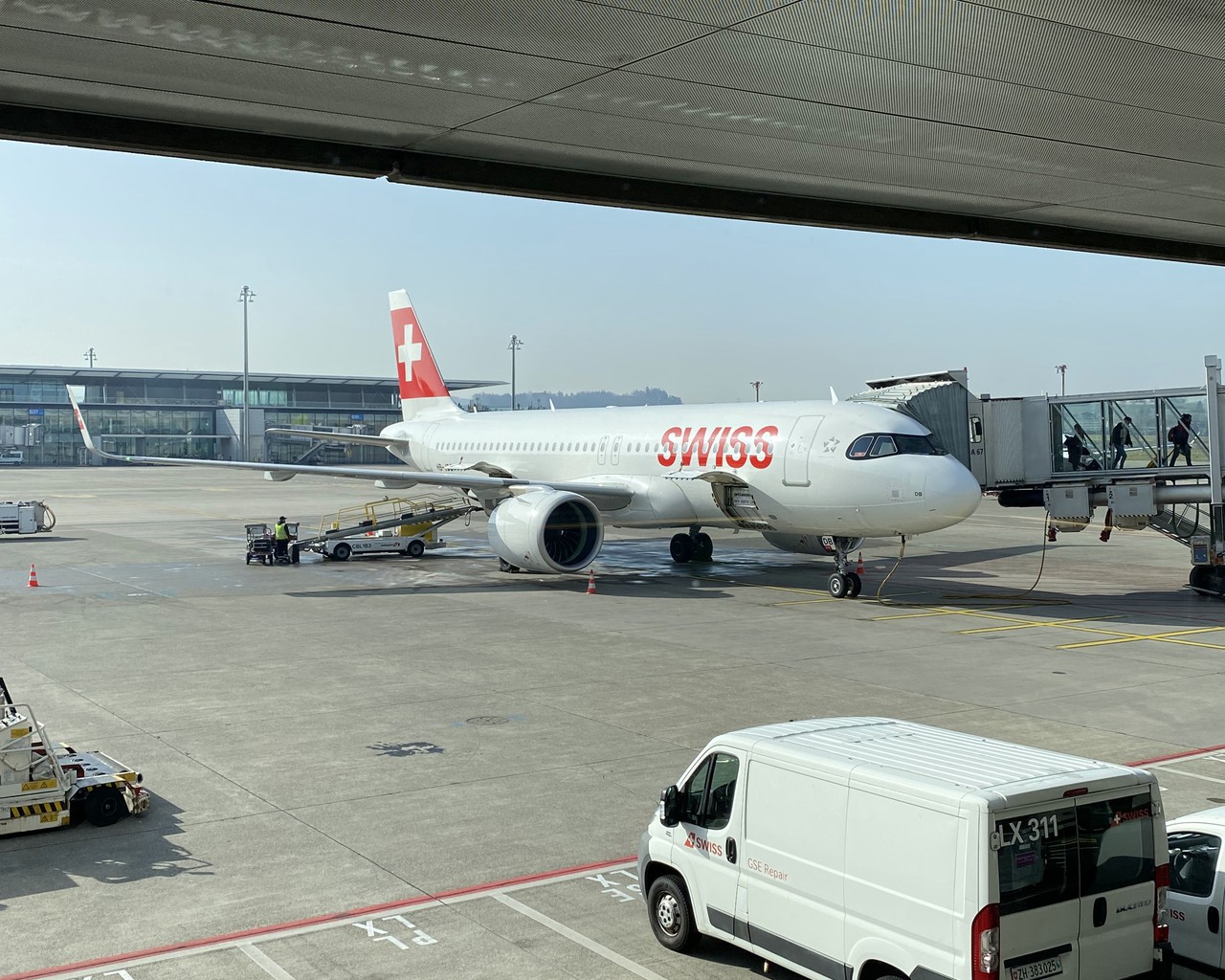 Avis du vol SWISS Paris → Zurich en Economique