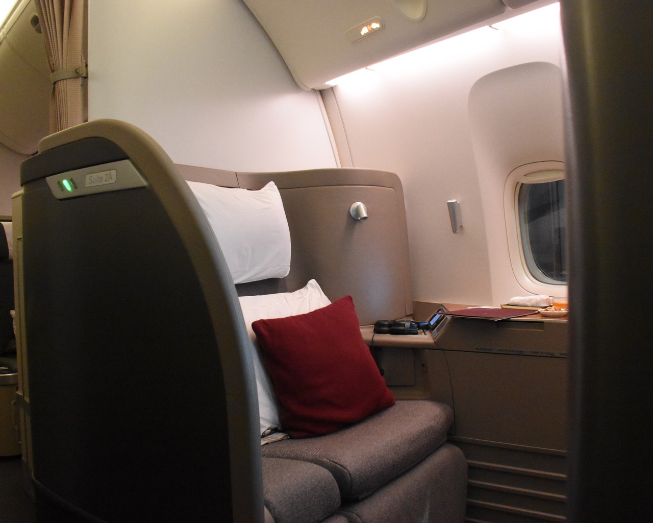Review of Cathay Pacific flight from Hong Kong to London in First