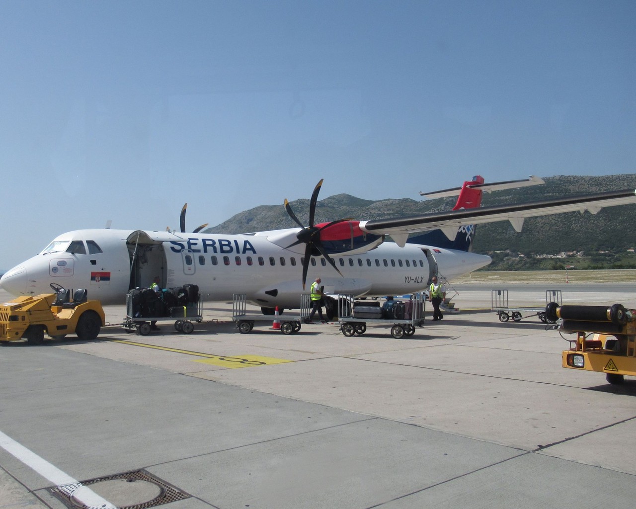 Avis du vol Air Serbia Dubrovnik → Belgrad en Economique