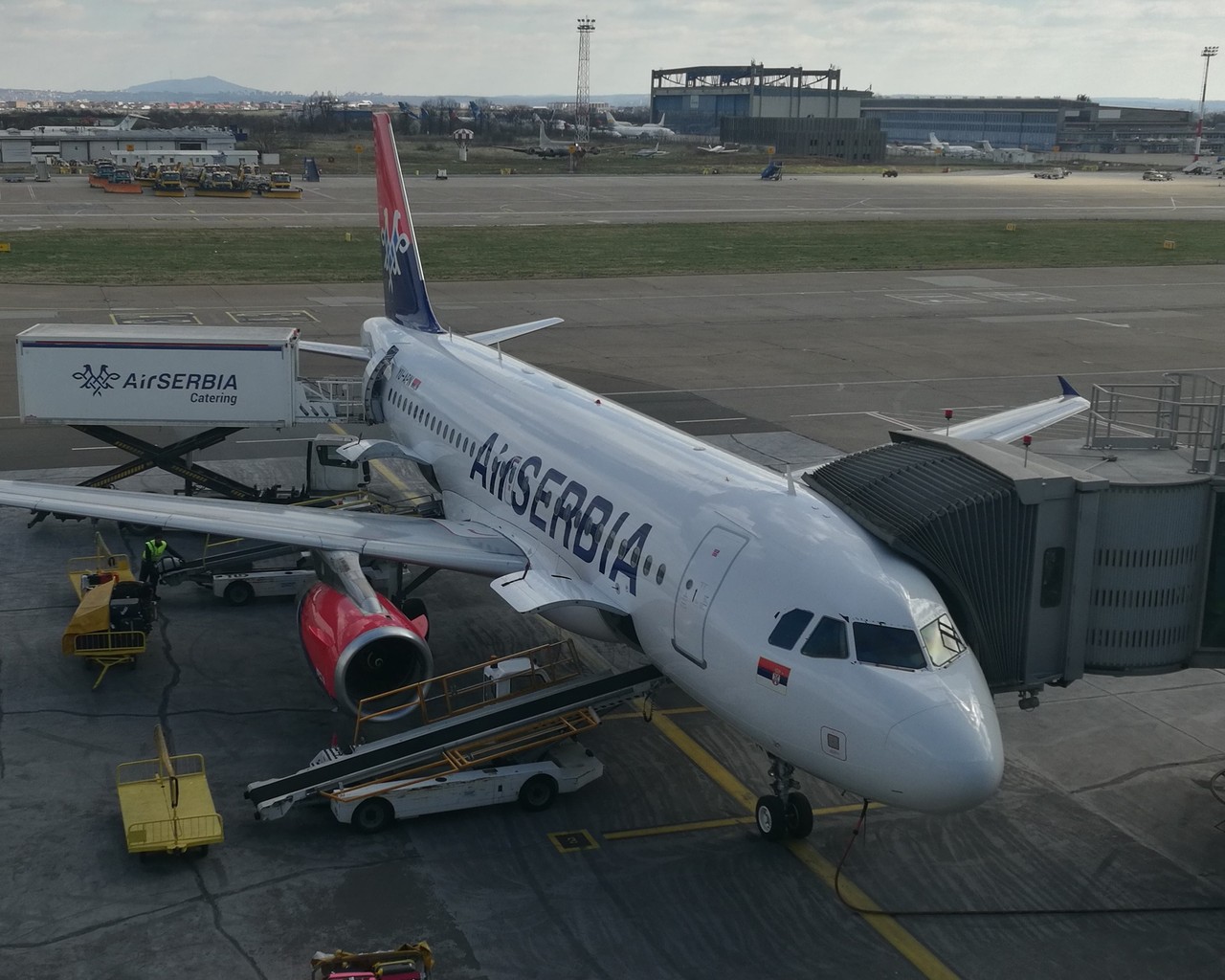 Avis du vol Air Serbia Paris → Belgrad en Economique