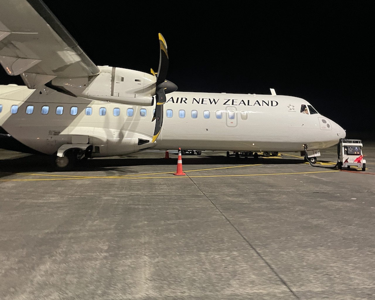 Avis du vol Air New Zealand Auckland → New Plymouth en Economique