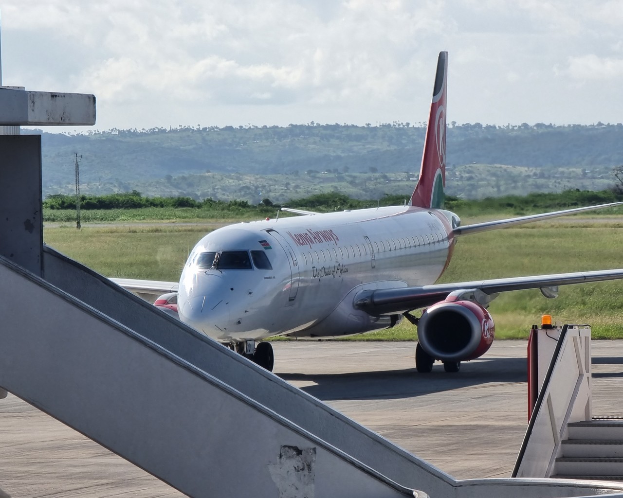 Avis du vol Kenya Airways Mombasa → Nairobi en Economique