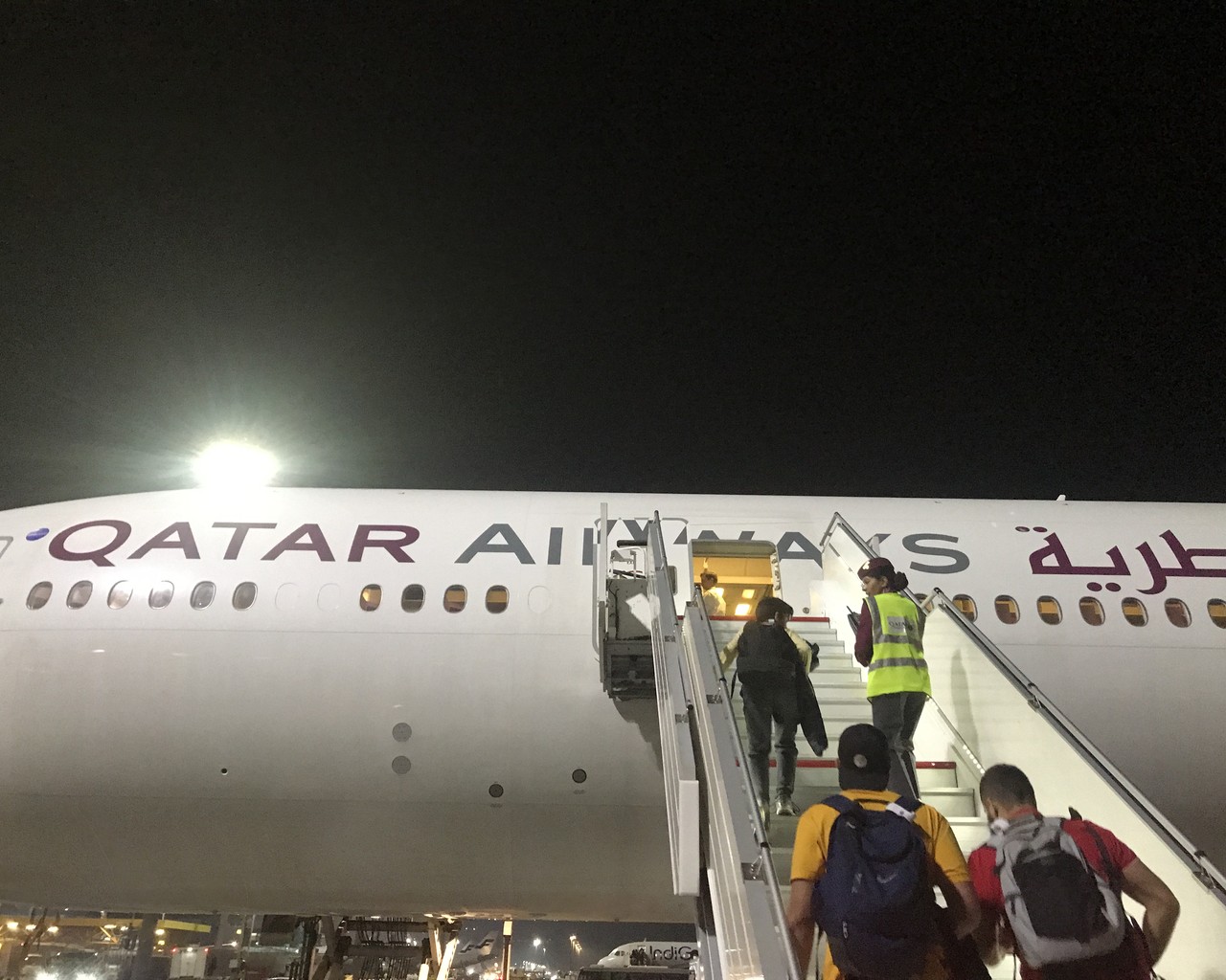 Review Of Qatar Airways Flight From Doha To Hong Kong In Economy