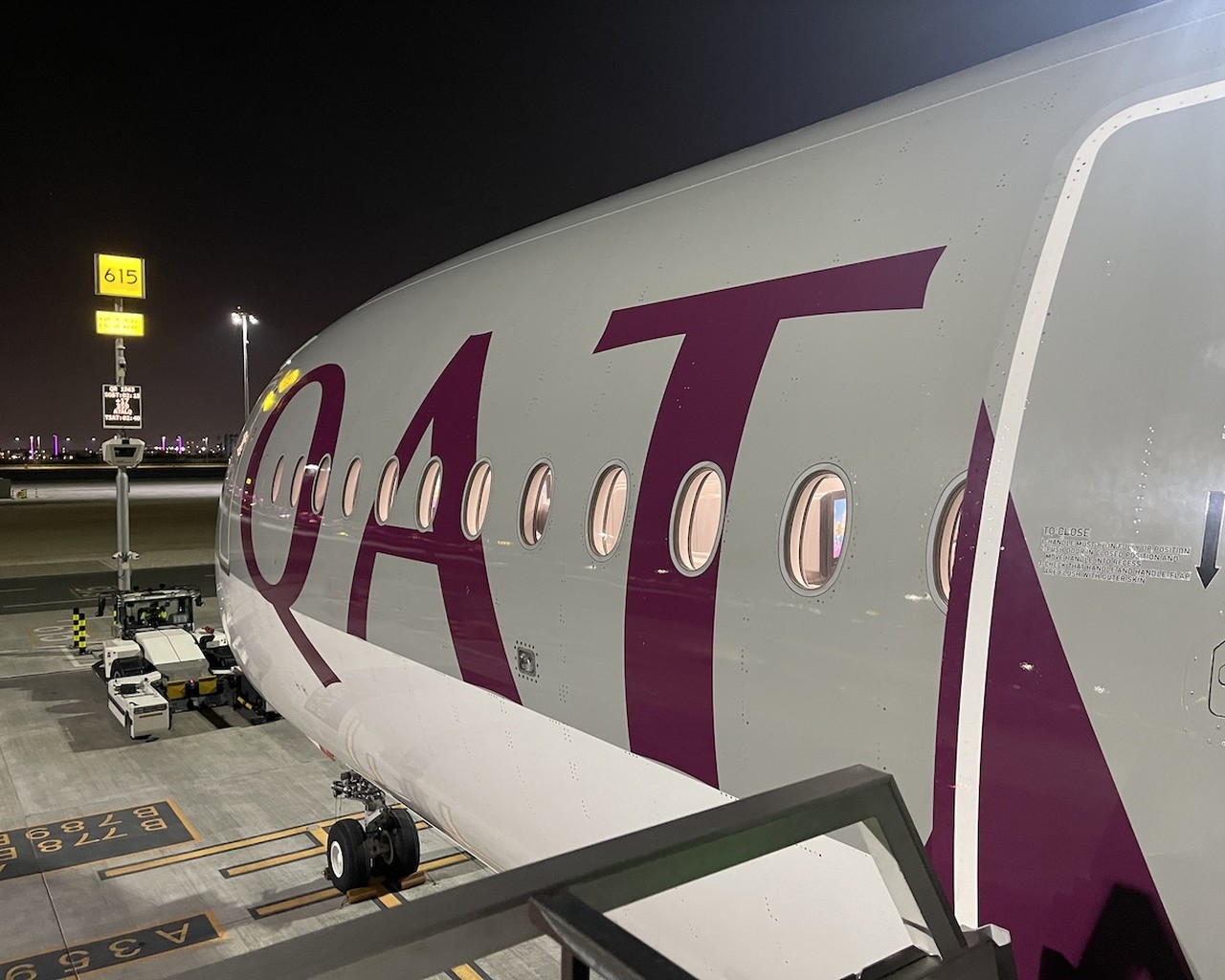 Avis du vol Qatar Airways Doha → Johannesburg en Affaires