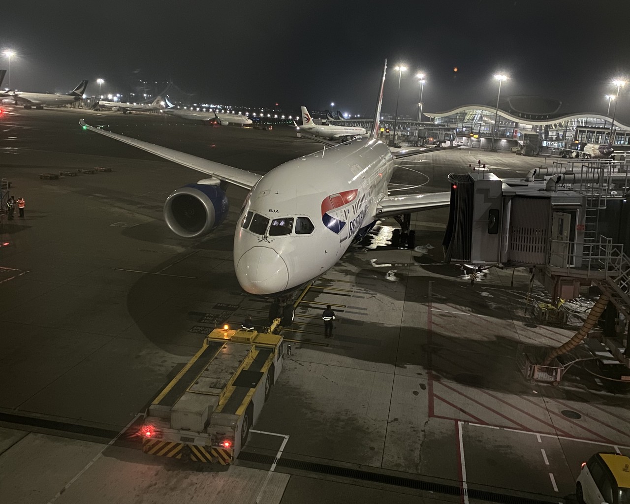 Review of British Airways flight from Hong Kong to London in Economy