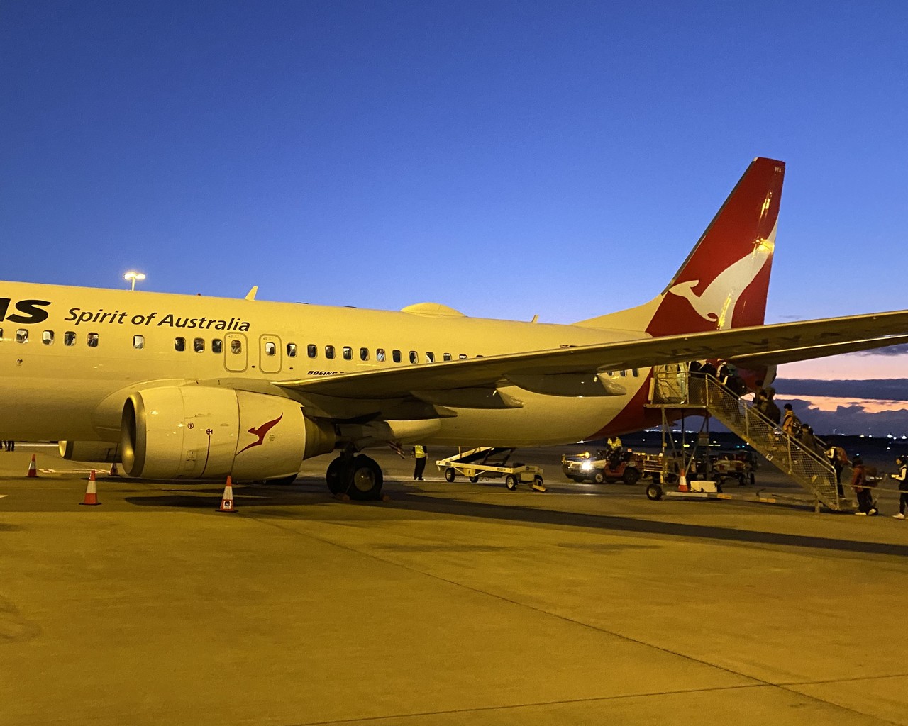 Review of Qantas flight from Brisbane to Sydney in Economy