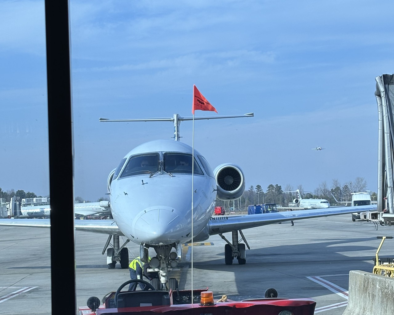 Review of American Airlines flight from Charlotte to Greenville in Economy