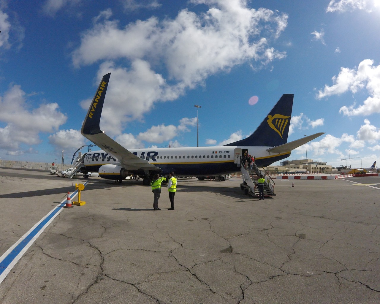 Review of Ryanair flight from Bournemouth to Luqa in Economy