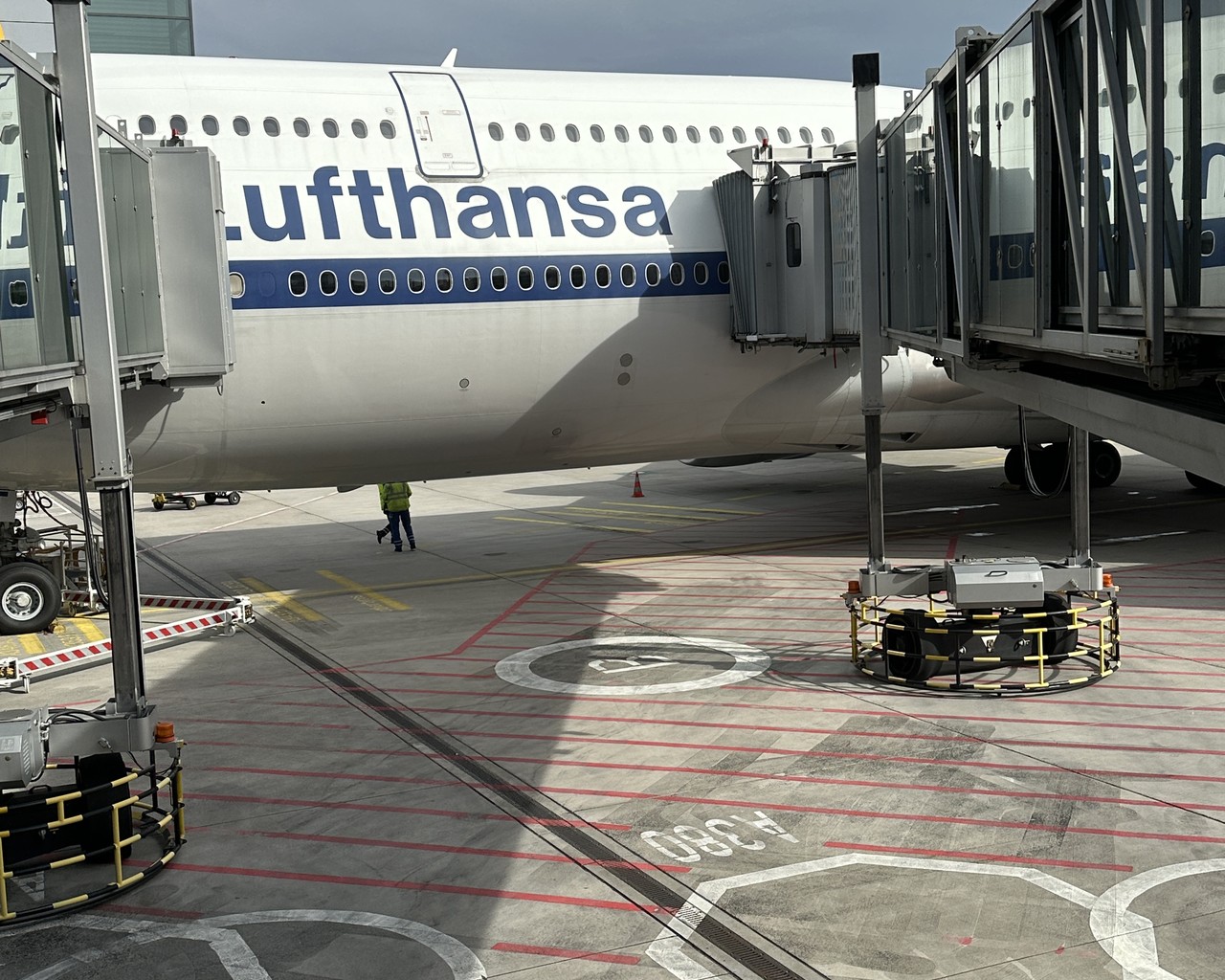 Avis du vol Lufthansa Frankfurt → Newark en Première