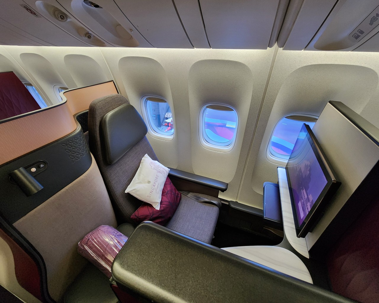 Review Of Qatar Airways Flight From Washington To Doha In Business